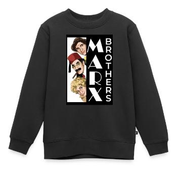 MARX BROTHERS Casablanca - Kinder Premium Organic Sweatshirt - Schwarz - Vorne - AI Model Kid Female (0cm)