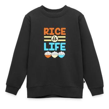 Philippinisch Philippinen - Kinder Premium Organic Sweatshirt - Schwarz - Vorne - AI Model Kid Female (0cm)