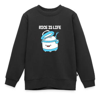 Philippinisch Philippinen - Kinder Premium Organic Sweatshirt - Schwarz - Vorne - AI Model Kid Female (0cm)