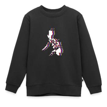 Philippinisch Philippinen - Kinder Premium Organic Sweatshirt - Schwarz - Vorne - AI Model Kid Female (0cm)