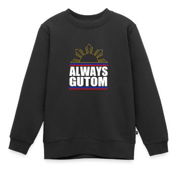 Philippinisch Philippinen - Kinder Premium Organic Sweatshirt - Schwarz - Vorne - AI Model Kid Female (0cm)