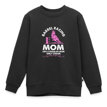 Rodéo - Sweat Premium enfant bio - noir - Devant - AI Model Kid Female (0cm)