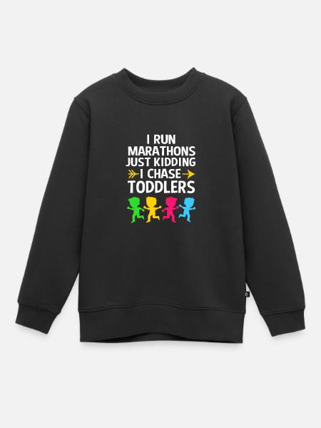 Kindergarten Erziehung Erzieher Erzieherin - Kinder Premium Organic Sweatshirt - Schwarz