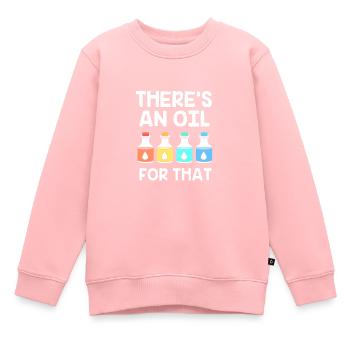 Ätherisches Öl - Kinder Premium Organic Sweatshirt - Rosa - Vorne - AI Model Kid Female (0cm)