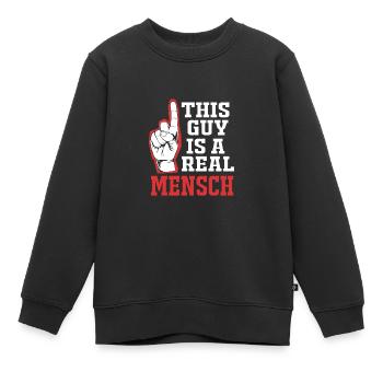 Chanukkah - Kinder Premium Organic Sweatshirt - Schwarz - Vorne - AI Model Kid Female (0cm)