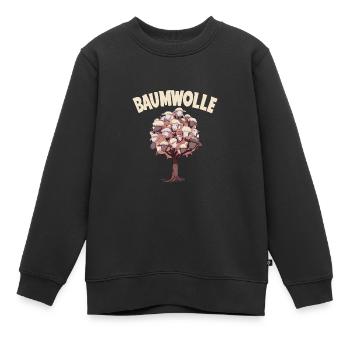Baumwolle Schafe für einen Schafliebhaber - Kinder Premium Organic Sweatshirt - Schwarz - Vorne - AI Model Kid Female (0cm)