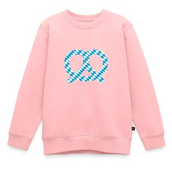 Breze in Bayern Design 2019 - Kids Premium Organic Sweatshirt - rose - Front - AI Model Kid Female (0cm)