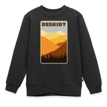 Beskiden Polen - Kinder Premium Organic Sweatshirt - Schwarz - Vorne - AI Model Kid Female (0cm)