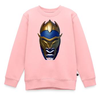 Ninja 🥷 grand master T-shirt - Sweat Premium enfant bio - rose - Devant - AI Model Kid Female (0cm)