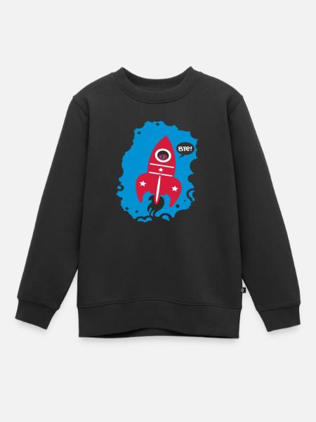 Rocket launcher - Kids Premium Organic Sweatshirt - black
