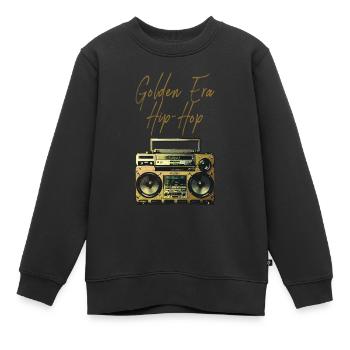 L’âge d’or du hip-hop - Sweat Premium enfant bio - noir - Devant - AI Model Kid Female (0cm)