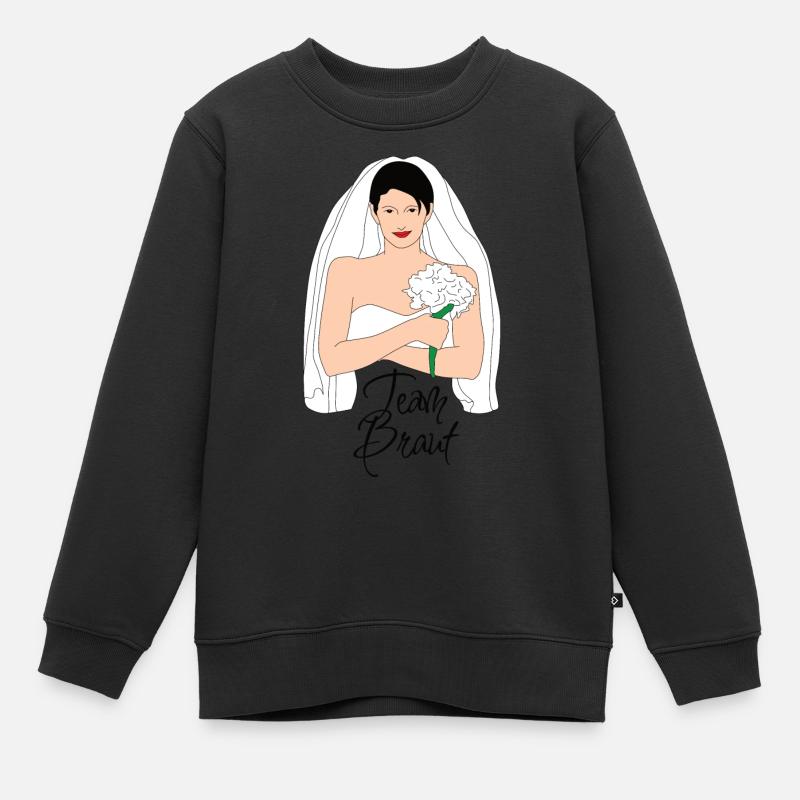 Équipe Bride Black 2 - Sweat Premium enfant bio - noir