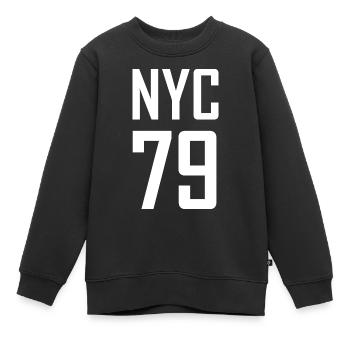 Basketball - Kinder Premium Organic Sweatshirt - Schwarz - Vorne - AI Model Kid Female (0cm)