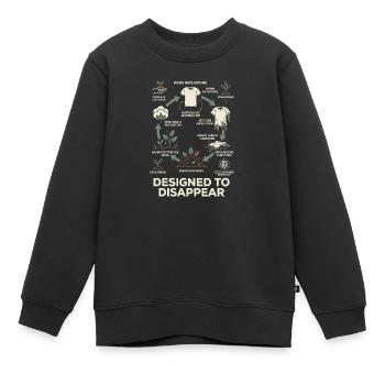 Aktiver Umweltschutz - Kinder Premium Organic Sweatshirt - Schwarz - Vorne - AI Model Kid Female (0cm)
