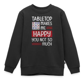 Joueur de nerd de jeu - Sweat Premium enfant bio - noir - Devant - AI Model Kid Female (0cm)