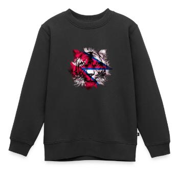 Nepal - Kinder Premium Organic Sweatshirt - Schwarz - Vorne - AI Model Kid Female (0cm)