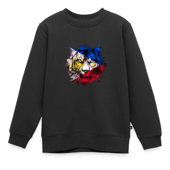 Philippines - Sweat Premium enfant bio - noir - Devant - AI Model Kid Female (0cm)