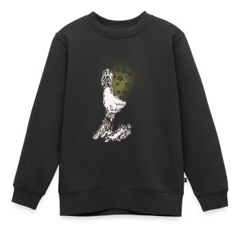 L’argent des étoiles - Sweat Premium enfant bio - noir - Devant - AI Model Kid Female (0cm)