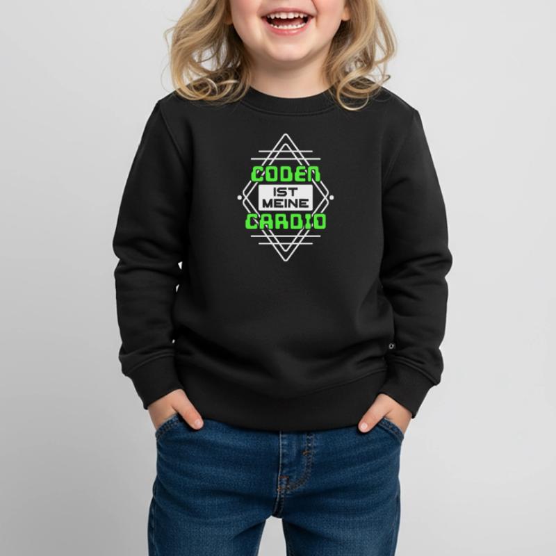 Coden Statement Developer Computerfreak Skripting Kinder Premium Organic Sweatshirt