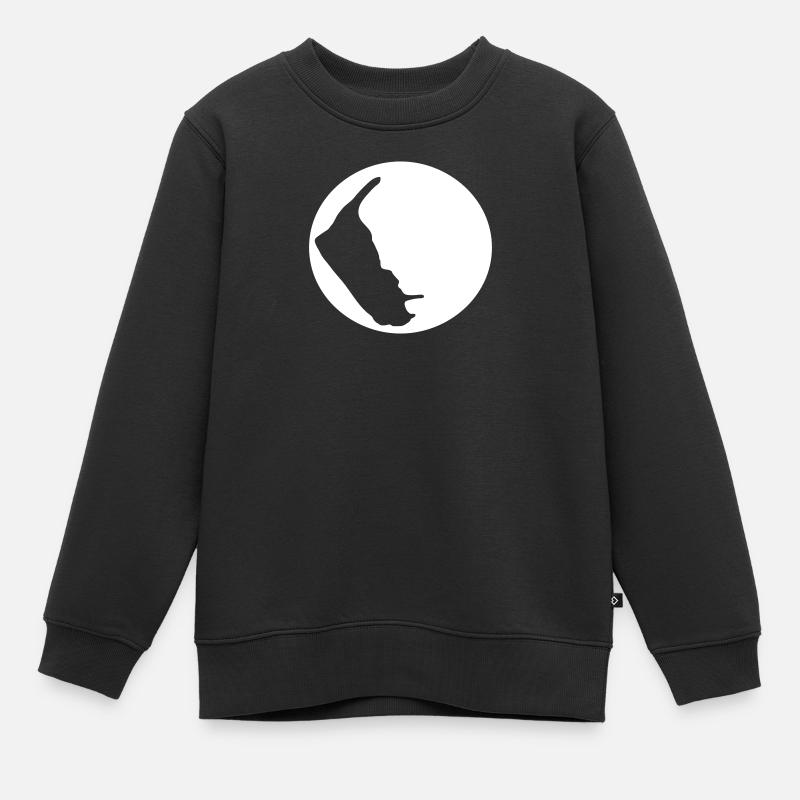 Blackbird au soleil - Sweat Premium enfant bio - noir