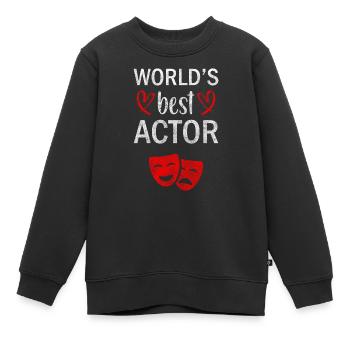 Théâtre Théâtre Théâtre Ami - Sweat Premium enfant bio - noir - Devant - AI Model Kid Female (0cm)