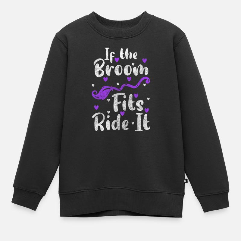 Witches Walpurgis Night Magic Wicca - Kids Premium Organic Sweatshirt - black