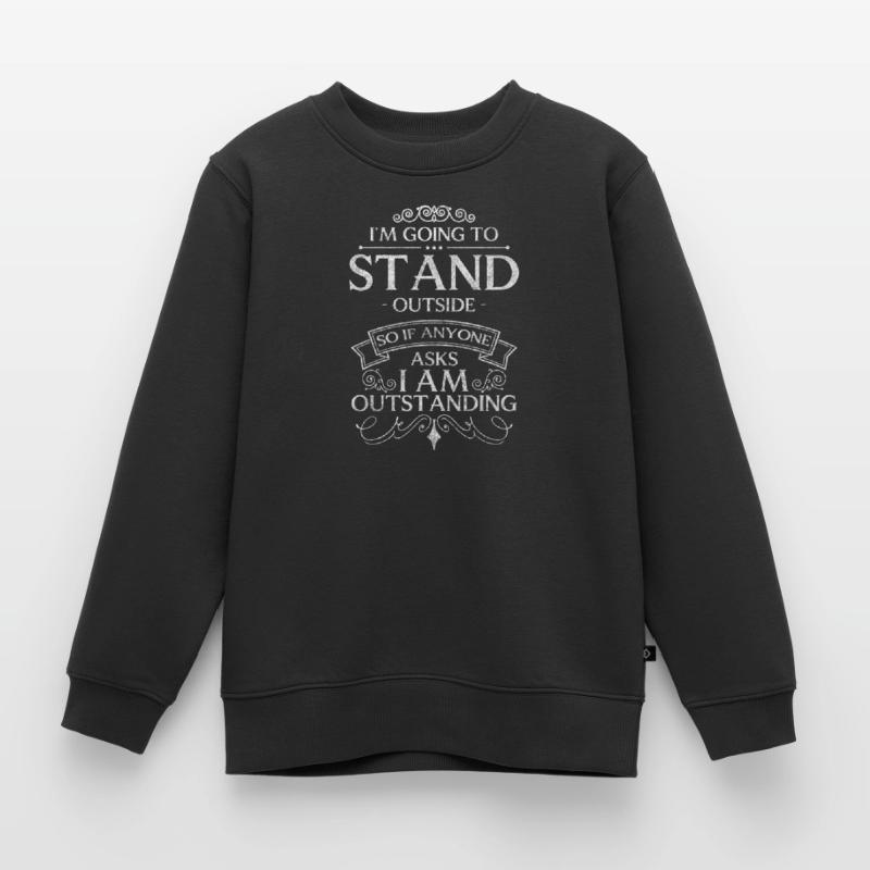 Partenaire idiot d’autodérision Sweat Premium enfant bio