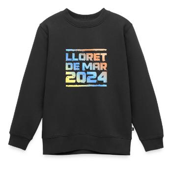 Lloret De Mar 2024 Bunt - Kinder Premium Organic Sweatshirt - Schwarz - Vorne - AI Model Kid Female (0cm)