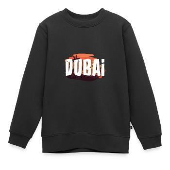 Dubai - Kinder Premium Organic Sweatshirt - Schwarz - Vorne - AI Model Kid Female (0cm)