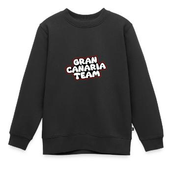 Gran Canaria Team - Kinder Premium Organic Sweatshirt - Schwarz - Vorne - AI Model Kid Female (0cm)