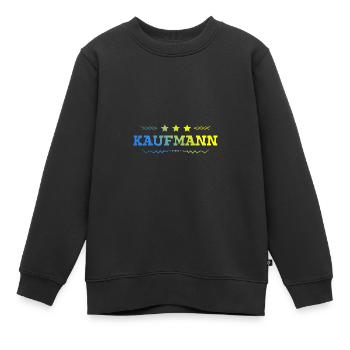 Kaufmann Beruf - Kinder Premium Organic Sweatshirt - Schwarz - Vorne - AI Model Kid Female (0cm)