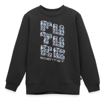 Wissenschaftler, 3D futuristisch, Zukunft Sci Fi - Kinder Premium Organic Sweatshirt - Schwarz - Vorne - AI Model Kid Female (0cm)