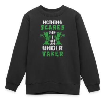 Bestatter Beerdigung Sarg Berufung - Kinder Premium Organic Sweatshirt - Schwarz - Vorne - AI Model Kid Female (0cm)