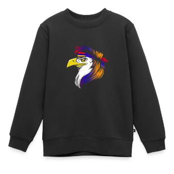 Armenien - Kinder Premium Organic Sweatshirt - Schwarz - Vorne - AI Model Kid Female (0cm)