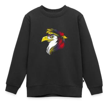 Ecuador - Kinder Premium Organic Sweatshirt - Schwarz - Vorne - AI Model Kid Female (0cm)