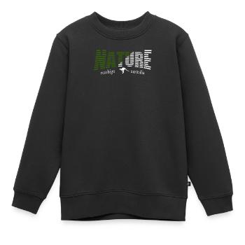 NATURE roadsign australia - Kinder Premium Organic Sweatshirt - Schwarz - Vorne - AI Model Kid Female (0cm)