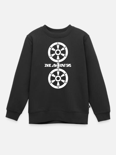 Mainz - Kinder Premium Organic Sweatshirt - Schwarz