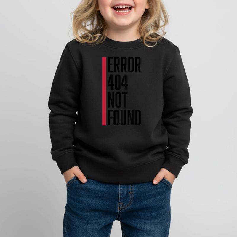 Error 404 not found Kids Premium Organic Sweatshirt