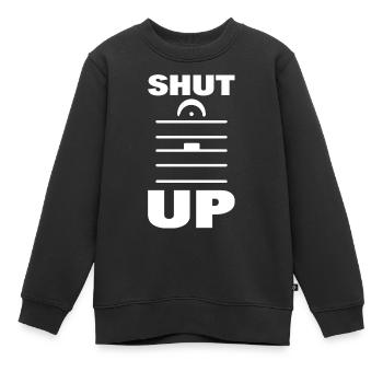 Shut Up Musikprofessor - Kinder Premium Organic Sweatshirt - Schwarz - Vorne - AI Model Kid Female (0cm)