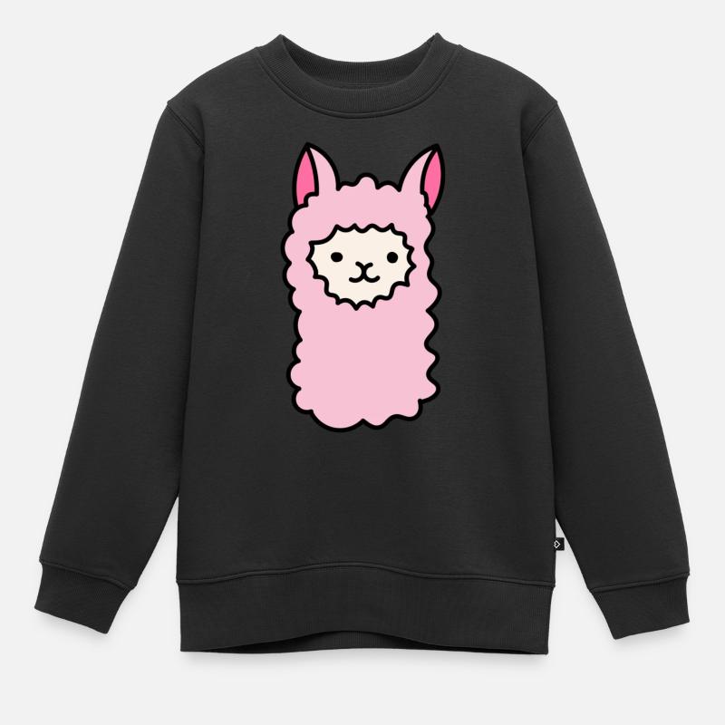 Ramalama - Kinder Premium Organic Sweatshirt - Schwarz