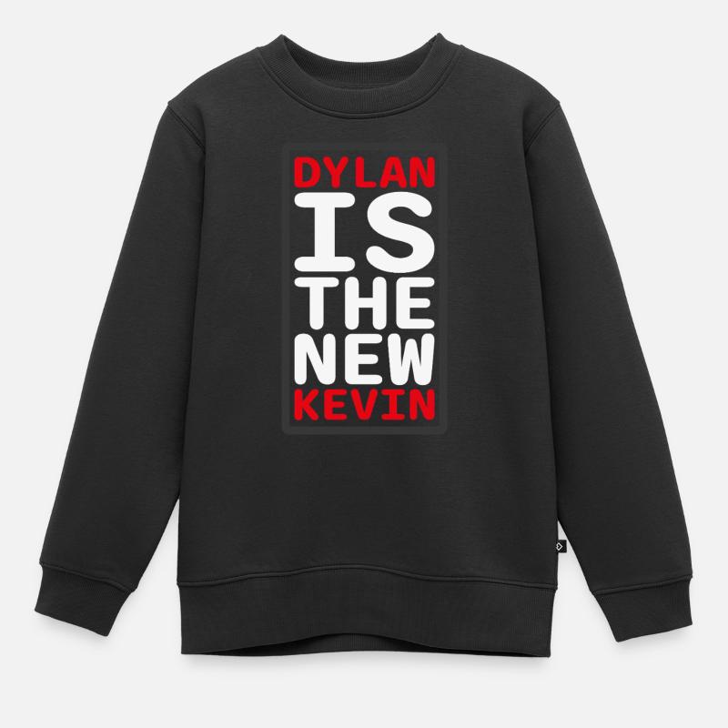 Dylan Is The New Kevin - Sweat Premium enfant bio - noir