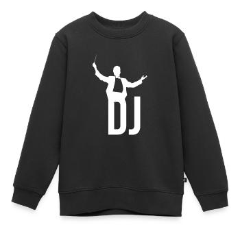 Festival - Kinder Premium Organic Sweatshirt - Schwarz - Vorne - AI Model Kid Female (0cm)