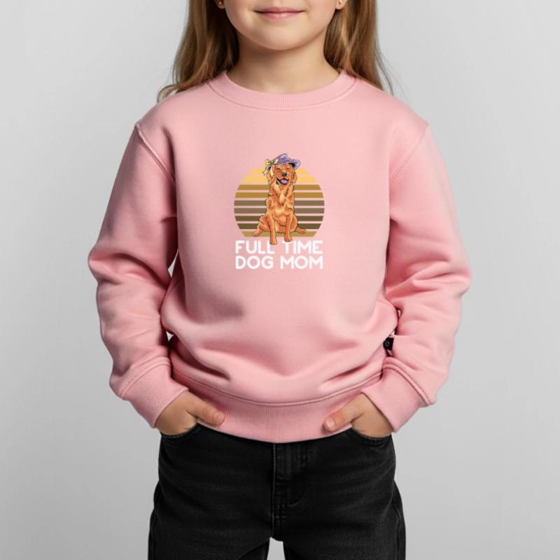 Vollzeithundmutter Hausfrau oder Mutter. Gift Kinder Premium Organic Sweatshirt