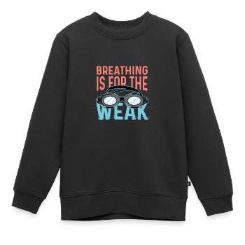 Pour les sprinters faibles Poison - Sweat Premium enfant bio - noir - Devant - AI Model Kid Female (0cm)