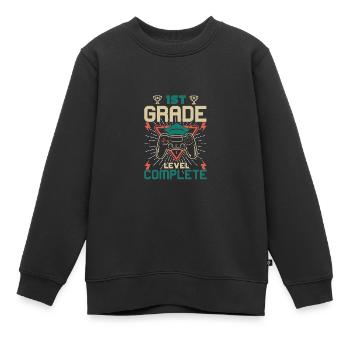 1. Klasse Complete Gamer -Klasse von 2022 Abschlus - Kinder Premium Organic Sweatshirt - Schwarz - Vorne - AI Model Kid Female (0cm)