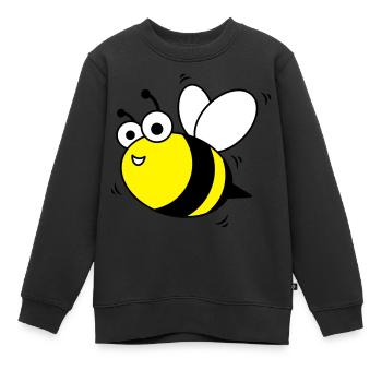 Hummel - Kinder Premium Organic Sweatshirt - Schwarz - Vorne - AI Model Kid Female (0cm)