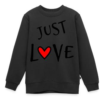 RUHESTAND. RUHESTAND. PENSIONIERT. RUHESTAND - Kinder Premium Organic Sweatshirt - Schwarz - Vorne - AI Model Kid Female (0cm)