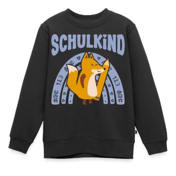 Schulkind 2026 - Erstklässler Einschulung - Süßer - Kinder Premium Organic Sweatshirt - Schwarz - Vorne - AI Model Kid Female (0cm)