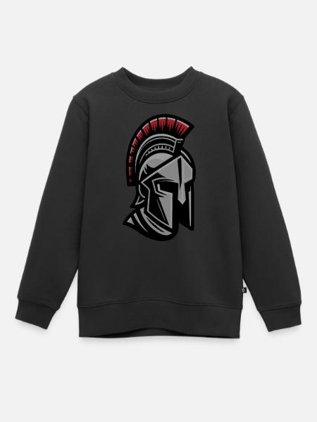Casque Leonidas Spartan Warrior - Sweat Premium enfant bio - noir