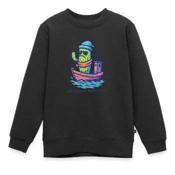 Bas allemand cactus na denn homme tau botte - Sweat Premium enfant bio - noir - Devant - AI Model Kid Female (0cm)
